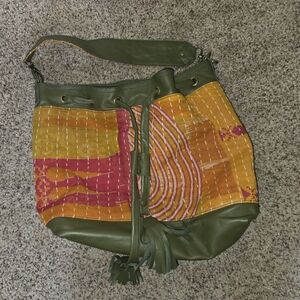 Colorful Patchwork Shoulder Bag